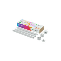 Produktbild för Nanoleaf Lines 60 Degrees Expansion Pack - trådlös belysningsuppsättning - LED x 3 - 2 W - RGBW-lampa - 1200-6500 K - slinga