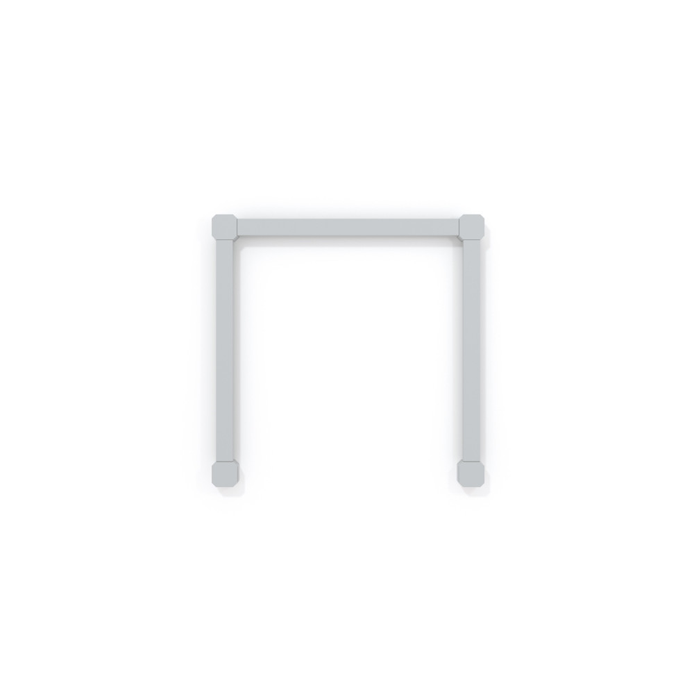 Produktbild för Nanoleaf Lines 60 Degrees Expansion Pack - trådlös belysningsuppsättning - LED x 3 - 2 W - RGBW-lampa - 1200-6500 K - slinga