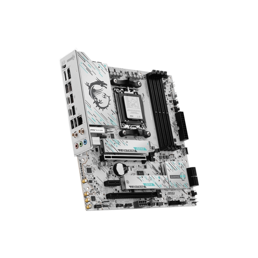 Produktbild för MSI B850M GAMING PLUS WIFI - moderkort - micro ATX - Socket AM5 - AMD B850