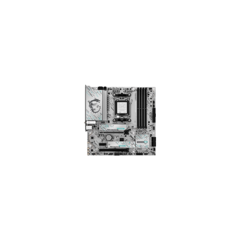 Produktbild för MSI B850M GAMING PLUS WIFI - moderkort - micro ATX - Socket AM5 - AMD B850