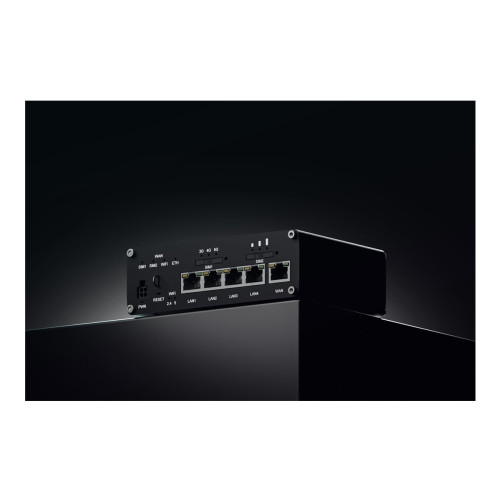 Teltonika Teltonika RUTC50 - trådlös router - WWAN - Wi-Fi 6 - 3G, 4G, 5G - DIN-skenmonterbar, väggmonterbar, bordsmonterbar