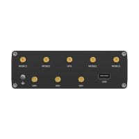Produktbild för Teltonika RUTC50 - trådlös router - WWAN - Wi-Fi 6 - 3G, 4G, 5G - DIN-skenmonterbar, väggmonterbar, bordsmonterbar
