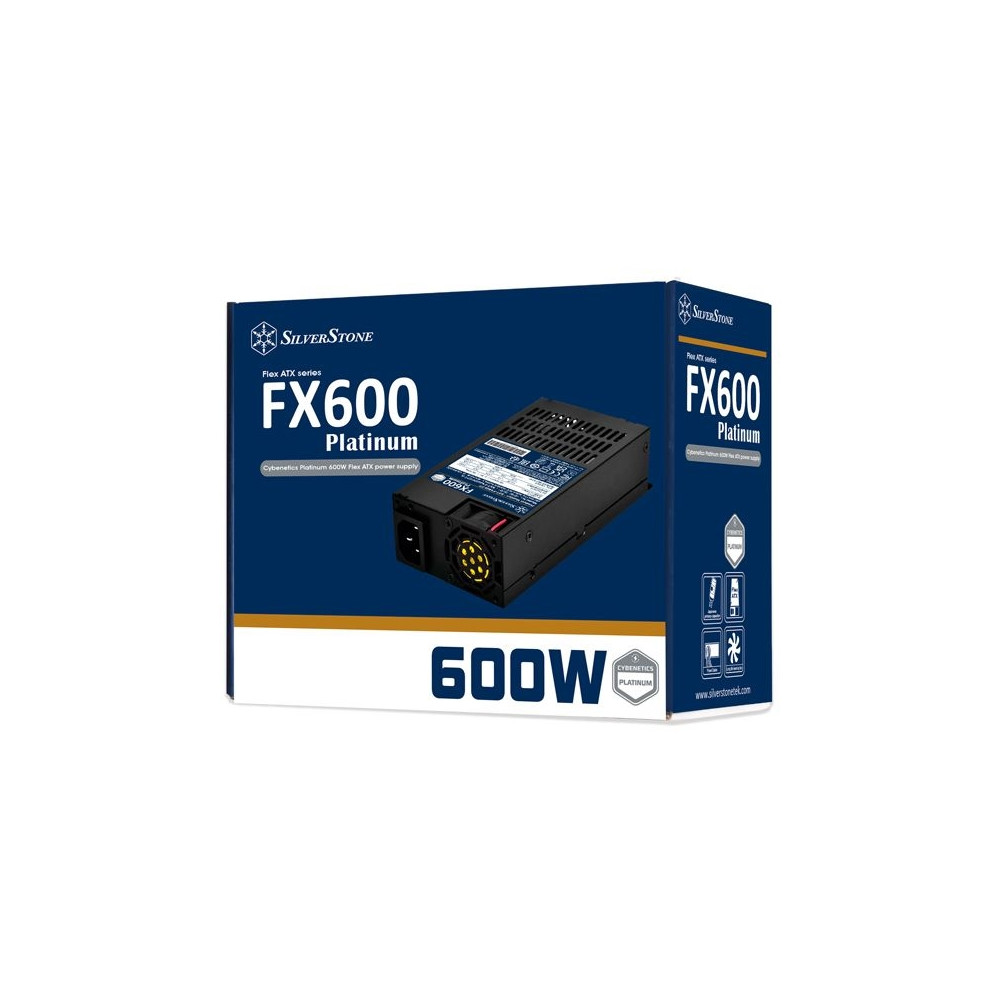 Produktbild för SilverStone Flex ATX FX600 Platinum