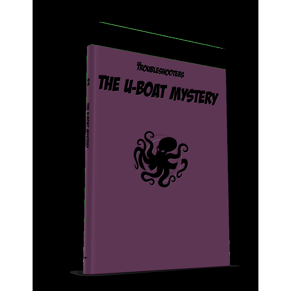 Produktbild för U-boat Mystery Scenario Book (Deluxe Edition) (inbunden, eng)