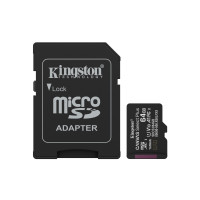 Produktbild för Kingston Canvas Select Plus - flash-minneskort - 64 GB - mikroSDXC UHS-I