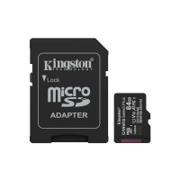 Produktbild för Kingston Canvas Select Plus - flash-minneskort - 64 GB - mikroSDXC UHS-I
