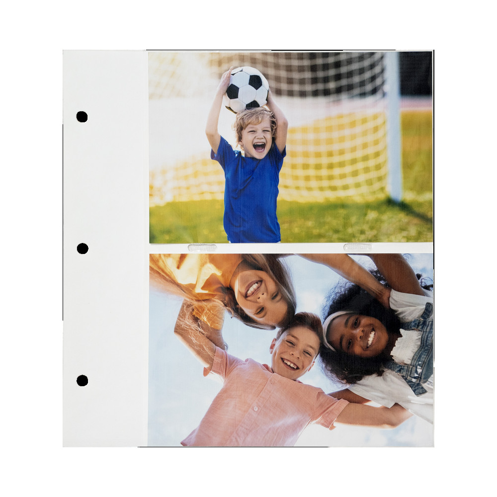 Produktbild för Focus Coffee Table Refillsheets Pockets 10x15 white for 24,5x27cm