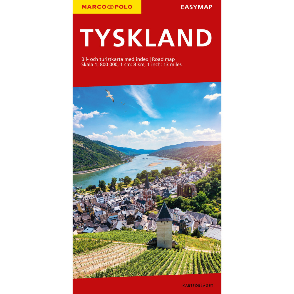 Produktbild för Tyskland EasyMap - MarcoPolo