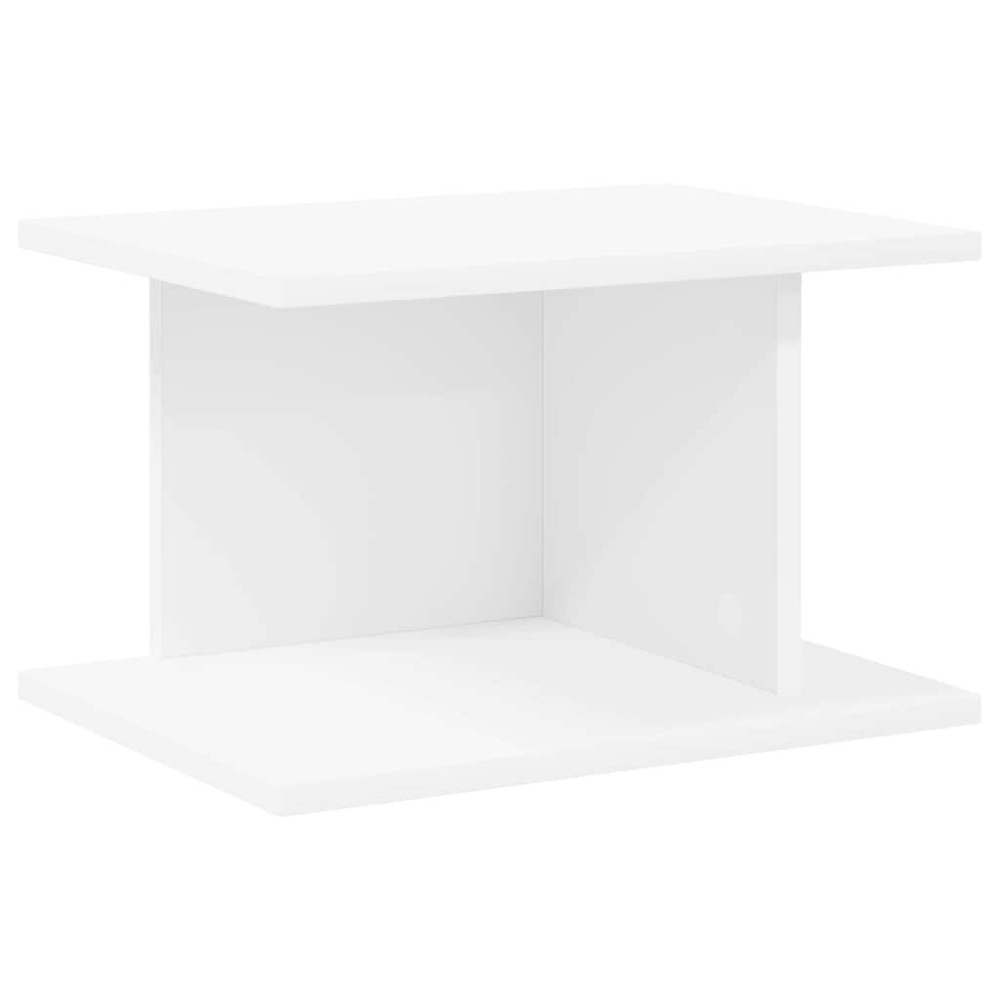 Produktbild för Sängbord Vit 40 x 30 x 25 cm Konstruerat trä