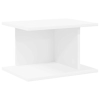 Produktbild för Sängbord Vit 40 x 30 x 25 cm Konstruerat trä