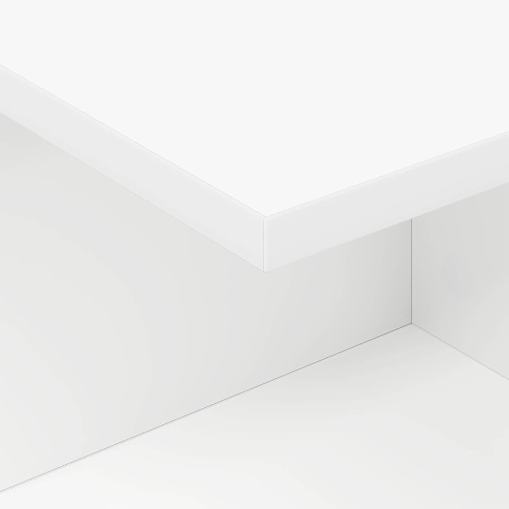 Produktbild för Sängbord Vit 40 x 30 x 25 cm Konstruerat trä