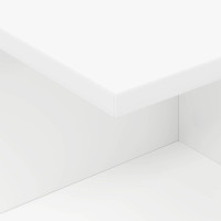 Produktbild för Sängbord Vit 40 x 30 x 25 cm Konstruerat trä