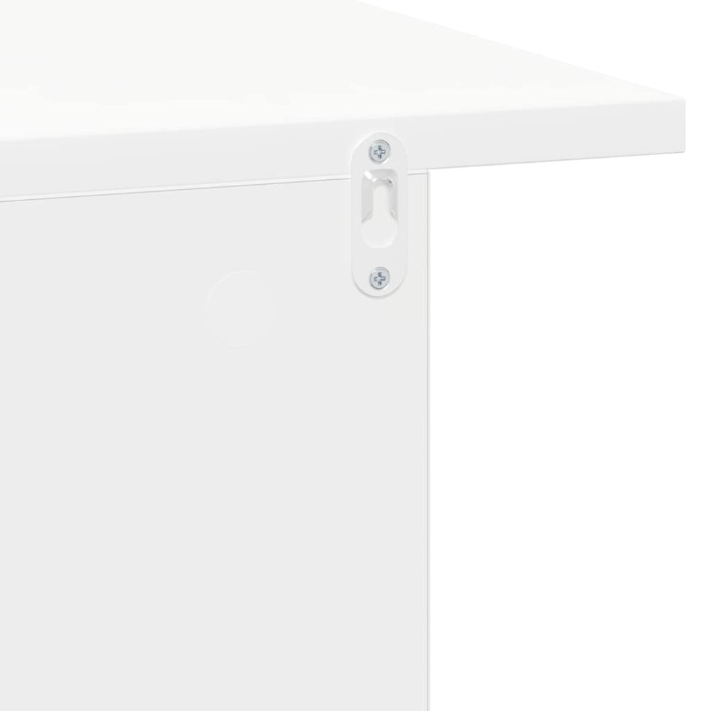 Produktbild för Sängbord Vit 40 x 30 x 25 cm Konstruerat trä