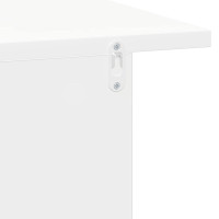 Produktbild för Sängbord 2 pcs Vit 40 x 30 x 25 cm Konstruerat trä