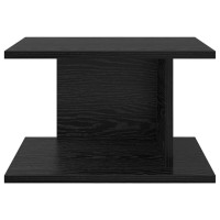 Produktbild för Sängbord 2 pcs Svart Ek 40 x 30 x 25 cm Konstruerat trä