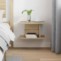 Produktbild för Sängbord Sonoma-ek 40 x 30 x 25 cm Konstruerat trä