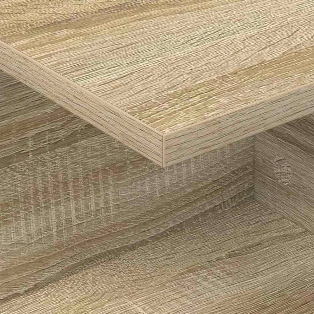 Produktbild för Sängbord Sonoma-ek 40 x 30 x 25 cm Konstruerat trä