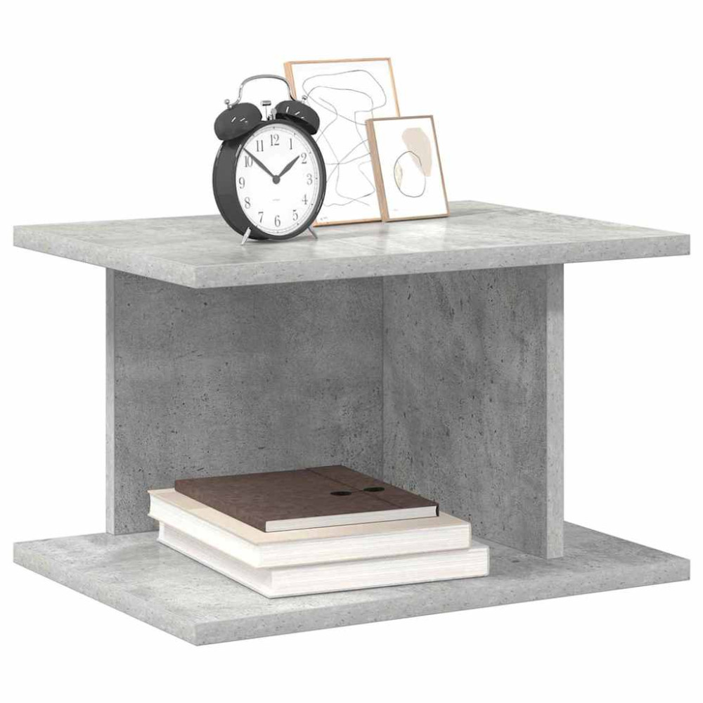 Produktbild för Sängbord Betonggrå 40 x 30 x 25 cm Konstruerat trä