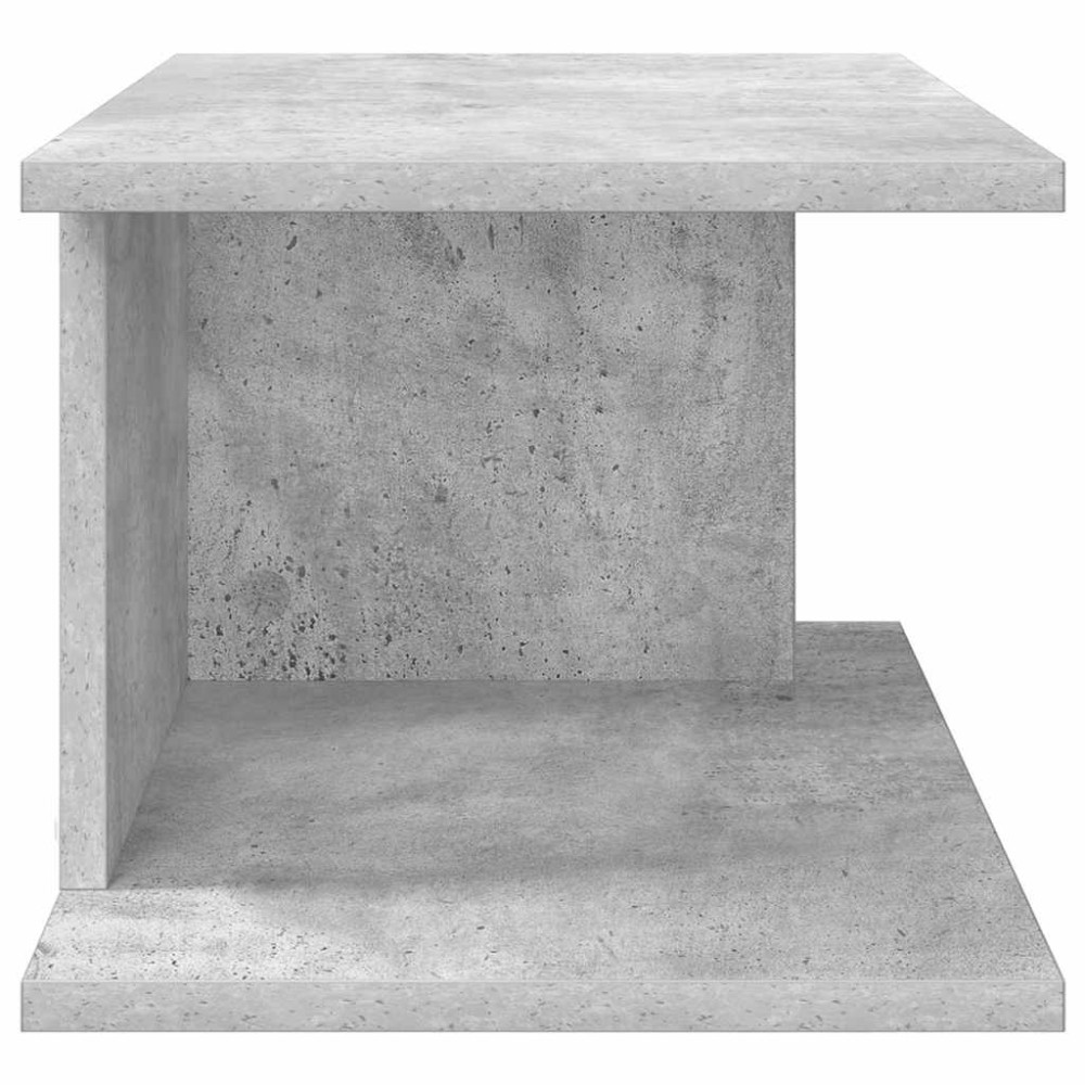 Produktbild för Sängbord Betonggrå 40 x 30 x 25 cm Konstruerat trä