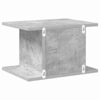 Produktbild för Sängbord Betonggrå 40 x 30 x 25 cm Konstruerat trä