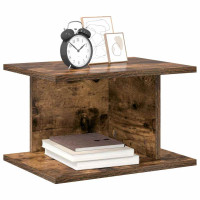 Produktbild för Sängbord 2 pcs Rökt ek 40 x 30 x 25 cm Konstruerat trä