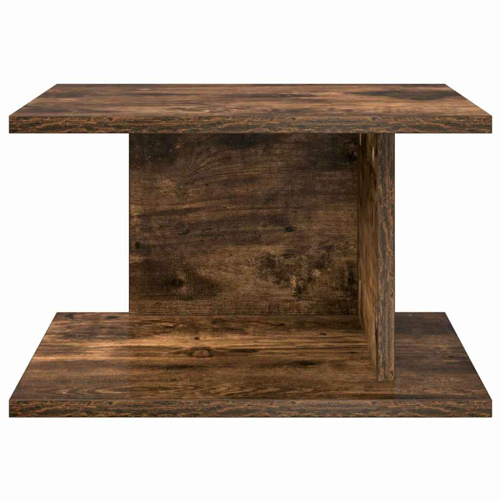Produktbild för Sängbord 2 pcs Rökt ek 40 x 30 x 25 cm Konstruerat trä