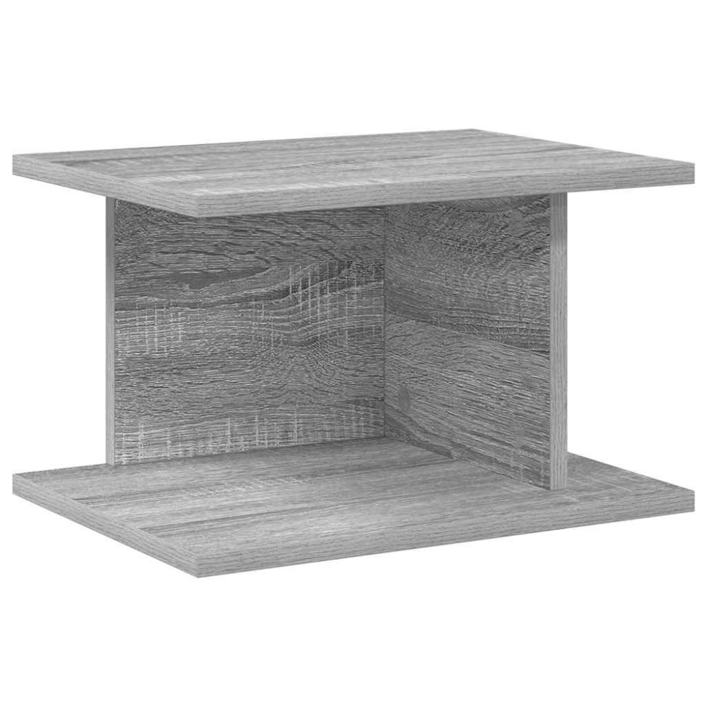 Produktbild för Sängbord 2 pcs Grå Sonoma 40 x 30 x 25 cm Konstruerat trä