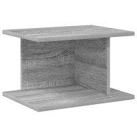 Produktbild för Sängbord 2 pcs Grå Sonoma 40 x 30 x 25 cm Konstruerat trä