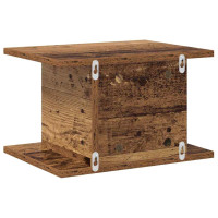 Produktbild för Sängbord 2 pcs Gammalt trä 40 x 30 x 25 cm Konstruerat trä