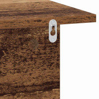 Produktbild för Sängbord 2 pcs Gammalt trä 40 x 30 x 25 cm Konstruerat trä