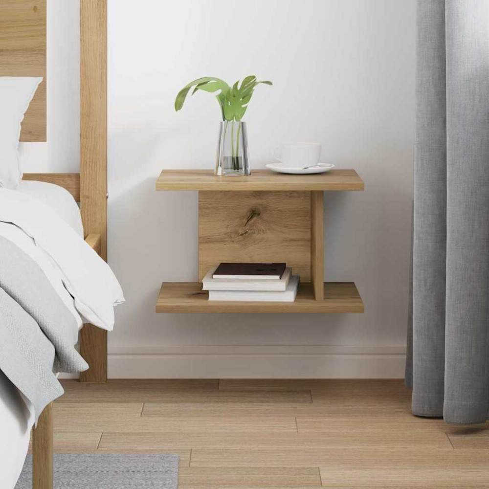 Produktbild för Sängbord Artisan Ek 40 x 30 x 25 cm Konstruerat trä