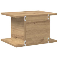 Produktbild för Sängbord 2 pcs Artisan Ek 40 x 30 x 25 cm Konstruerat trä