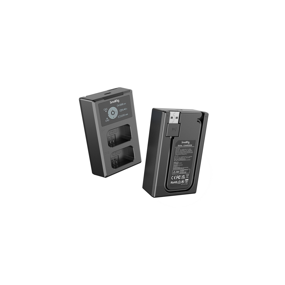 Produktbild för SmallRig 3818, Litium-Ion (Li-Ion), 2 styck, Batterier medfö...