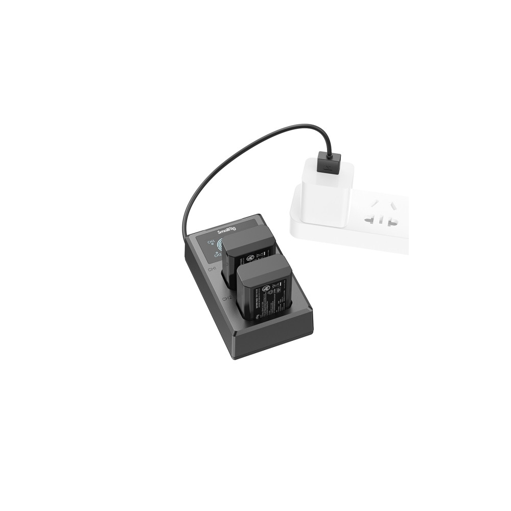 Produktbild för SmallRig 3818, Litium-Ion (Li-Ion), 2 styck, Batterier medfö...