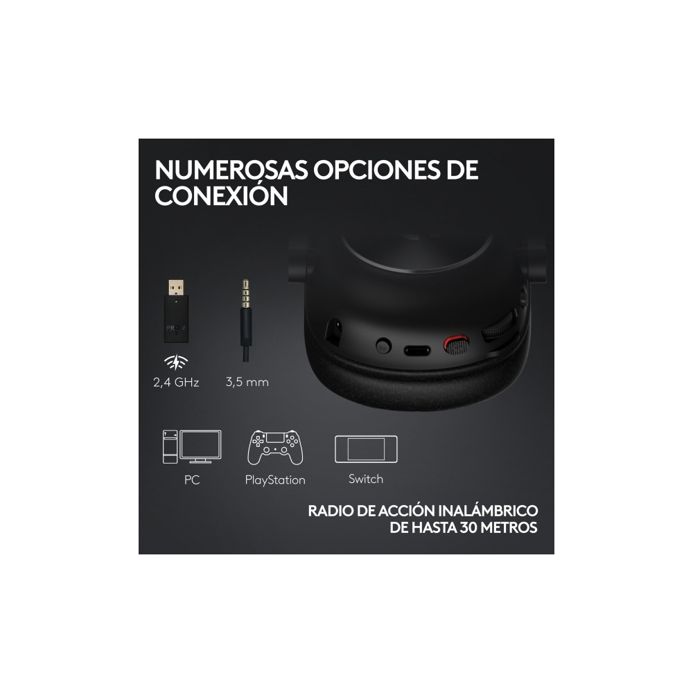 Produktbild för Logitech G Pro X 2 - headset - 3,5 mm kontakt
