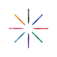 Produktbild för BIC VELOCITY - rollerball-penna - svart (paket om 12)