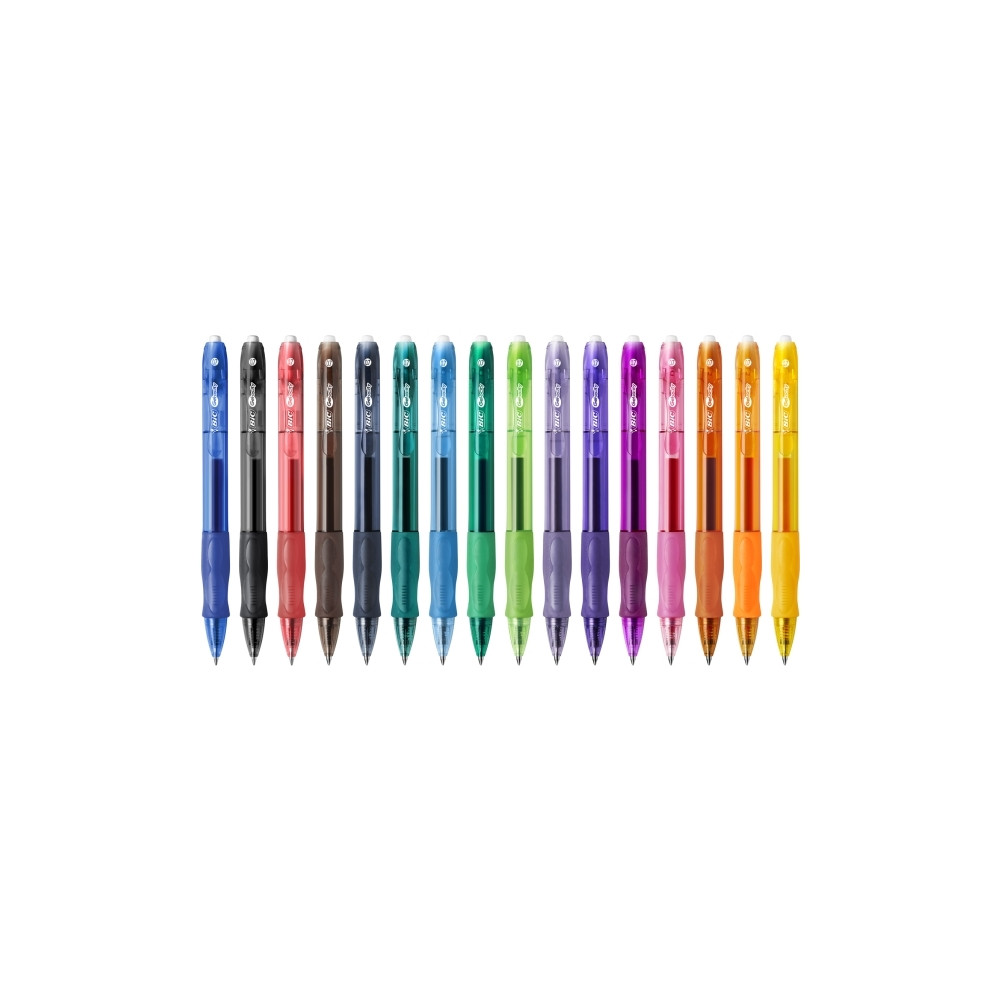 Produktbild för BIC VELOCITY - rollerball-penna - svart (paket om 12)