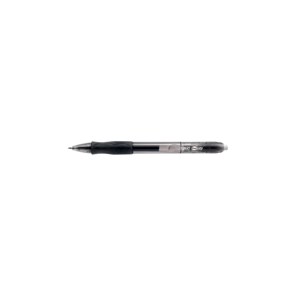 Produktbild för BIC VELOCITY - rollerball-penna - svart (paket om 12)