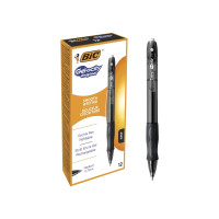 Produktbild för BIC VELOCITY - rollerball-penna - svart (paket om 12)