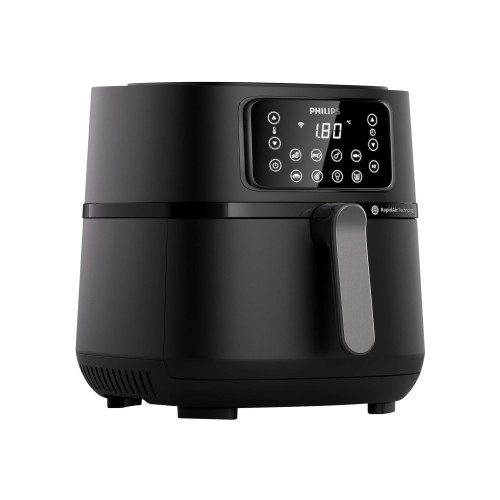 Philips Philips 5000 Series HD9285 XXL Connected - varmluftsfritös - mörkt silver/svart