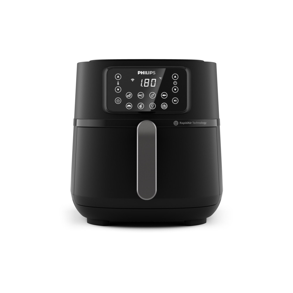 Produktbild för Philips 5000 Series HD9285 XXL Connected - varmluftsfritös - mörkt silver/svart