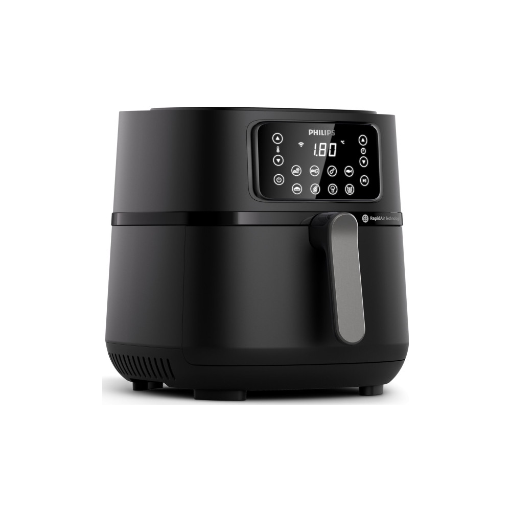 Produktbild för Philips 5000 Series HD9285 XXL Connected - varmluftsfritös - mörkt silver/svart