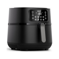 Produktbild för Philips 5000 Series HD9285 XXL Connected - varmluftsfritös - mörkt silver/svart