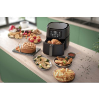 Produktbild för Philips 5000 Series HD9285 XXL Connected - varmluftsfritös - mörkt silver/svart