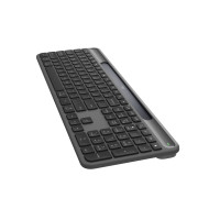 Produktbild för Logitech Signature Slim Solar+ K980 for Business - tangentbord full size - QWERTY - USA, internationellt - grafit Inmatningsenhet