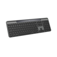 Produktbild för Logitech Signature Slim Solar+ K980 for Business - tangentbord full size - QWERTY - USA, internationellt - grafit Inmatningsenhet