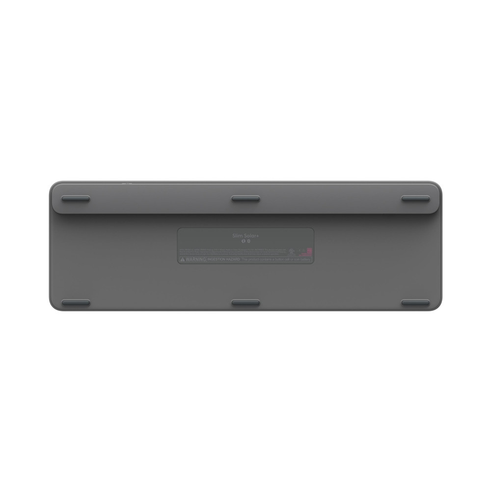 Produktbild för Logitech Signature Slim Solar+ K980 for Business - tangentbord full size - QWERTY - USA, internationellt - grafit Inmatningsenhet