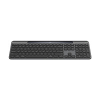 Produktbild för Logitech Signature Slim Solar+ K980 for Business - tangentbord full size - QWERTY - USA, internationellt - grafit Inmatningsenhet