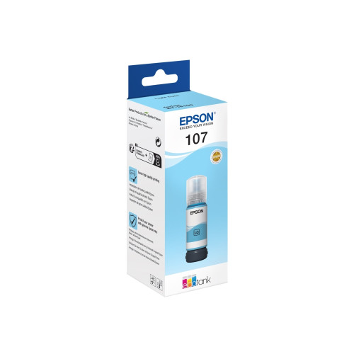 EPSON Epson EcoTank 107 - ljus cyan - original - påfyllnadsbläck