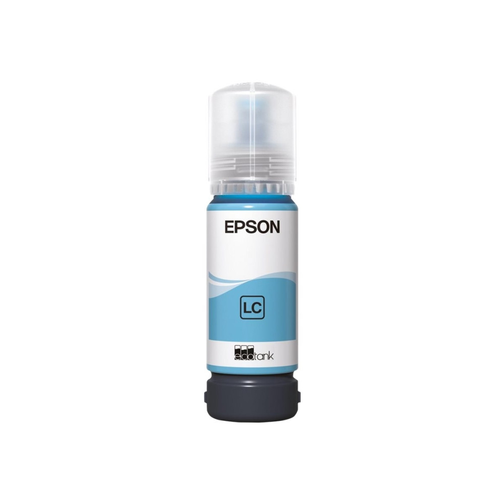 Produktbild för Epson EcoTank 107 - ljus cyan - original - påfyllnadsbläck